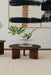 Dale Round Solid Mango Wood Coffee Table Brown