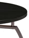 Dacre 3-piece Round Coffee and End Table Set Dark Charcoal