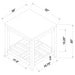 Cliffview 2-piece Lift Top Coffee and End Table Set Grey
