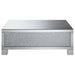 Gillian 3-piece Mirrored Coffee and End Table Set Silver