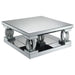 Amalia 3-piece Mirrored Coffee and End Table Set Silver