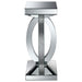 Amalia 3-piece Mirrored Coffee and End Table Set Silver