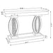 Amalia Mirrored Acrylic Entryway Sofa Console Table Silver
