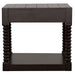 Meredith 1-drawer Rectangular Side End Table Coffee Bean