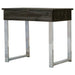 Aldine Square 1-drawer Side End Table Dark Charcoal