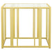 Adri 3-piece Coffee and End Table Set Matte Brass