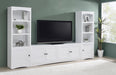 Laughlin 3-piece Entertainment Center TV Stand White