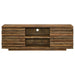 Julia 2-door Solid Sheesham Wood 58-inch TV Stand Natural