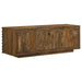 Julia 2-door Solid Sheesham Wood 58-inch TV Stand Natural