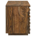 Julia 2-door Solid Sheesham Wood 58-inch TV Stand Natural