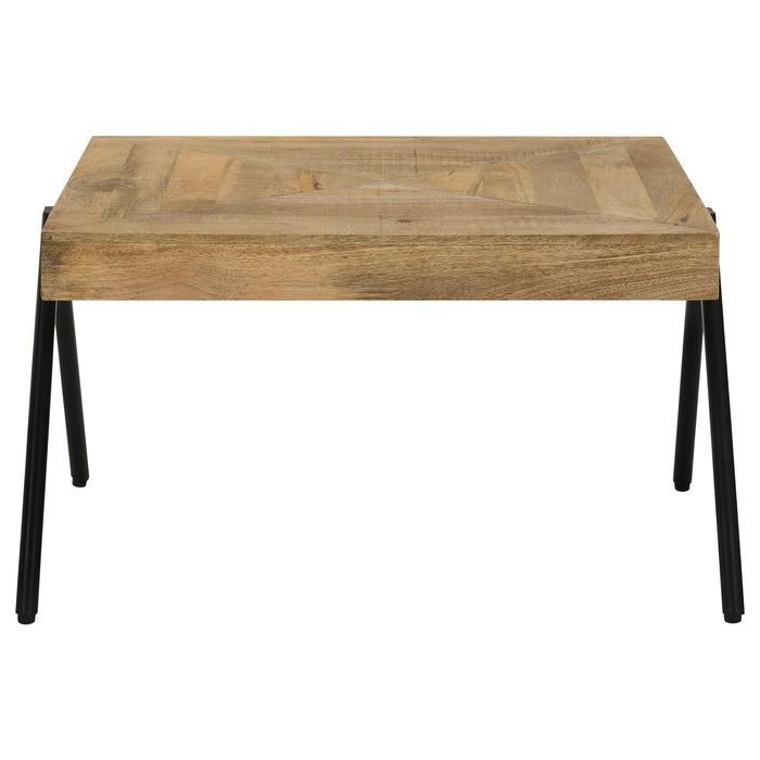 Avery 2-piece Solid Mango Coffee and End Table Set Natural