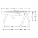 Avery 2-piece Solid Mango Coffee and End Table Set Natural