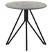 Hadi 2-piece Round SmartTop Coffee and End Table Set Cement