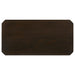 Amaro 3-piece Coffee and End Table Set Dark Brown