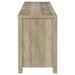 Madra 2-door Engineered Wood 79-inch TV Stand Distressed Pine