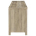 Madra 2-door Engineered Wood 79-inch TV Stand Distressed Pine