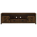 Madra 2-door Engineered Wood 79-inch TV Stand Dark Pine
