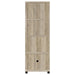 Sachin 3-piece 79-inch TV Entertainment Center Antique Pine