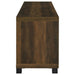 Sachin 3-piece 79-inch TV Entertainment Center Dark Pine