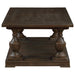 Walden Rectangular Wood Coffee Table Coffee Brown