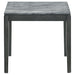 Mozzi 2-piece Coffee and End Table Set Grey Faux Marble