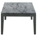 Mozzi 3-piece Coffee and End Table Set Grey Faux Marble