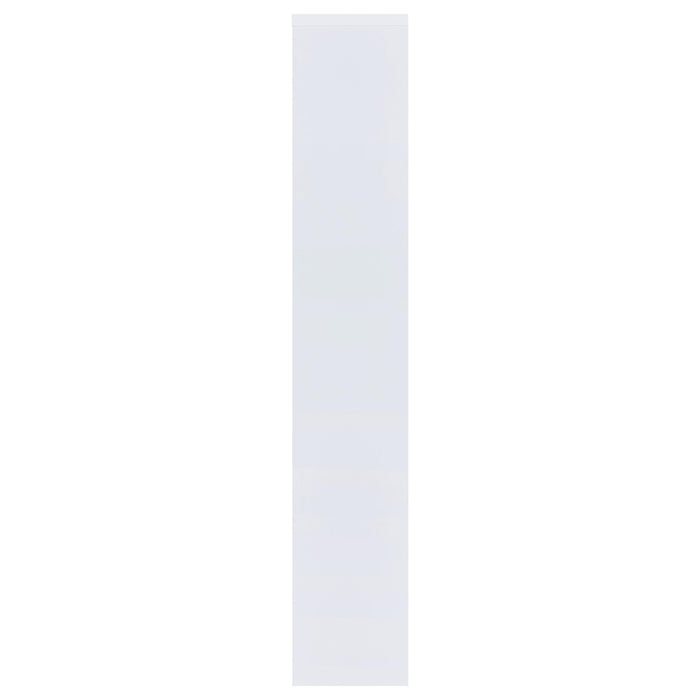 Theo 71-inch 7-shelf Bookshelf White