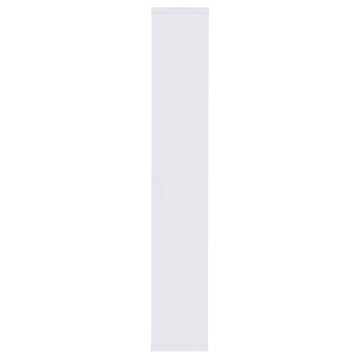 Corey 71-inch 8-shelf Bookshelf White