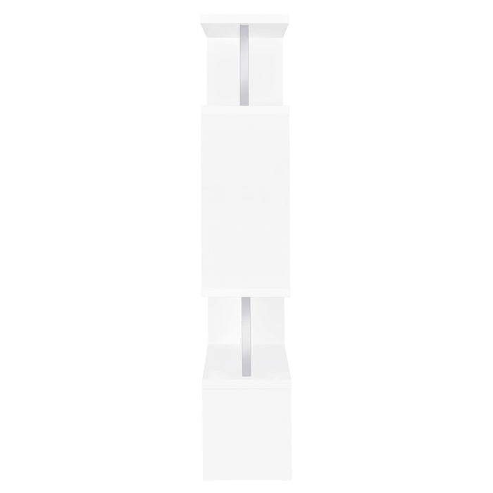 Hoover 63-inch 5-shelf Bookshelf White
