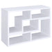Velma Multipurpose TV Stand and Bookshelf White