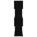 Emelle 63-inch 4-shelf Glass Panel Bookshelf Black