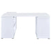 Yvette 60-inch 3-drawer L-Shape Computer Desk White