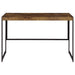 Estrella 47-inch Engineered Wood Writing Desk Rustic Nutmeg