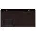 Halston 47-inch 2-drawer Office Desk with Cabinet Cappuccino
