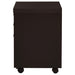 Skylar 3-drawer Home Office Mobile File Cabinet Cappuccino