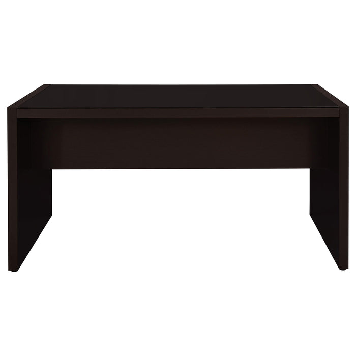 Skeena 60-inch Computer Desk with Keyboard Drawer Cappuccino
