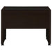 Skeena 35-inch Home Office Mobile Return Desk Cappuccino