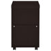 Skeena 3-drawer Mobile Office Storage Cabinet Cappuccino
