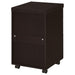 Skeena 3-drawer Mobile Office Storage Cabinet Cappuccino