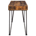 Olvera 47-inch 1-drawer Writing Desk Rustic Nutmeg