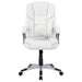 Kaffir Upholstered Adjustable Home Office Desk Chair White