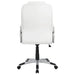 Kaffir Upholstered Adjustable Home Office Desk Chair White