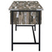 Kemper 4-drawer Writing Desk Salvaged Cabin