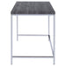 Kravitz 47-inch 1-shelf Writing Desk Weathered Grey