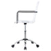 Amaturo Acrylic Adjustable Home Office Desk Chair Clear