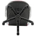 Lucas Upholstered Adjustable Home Office Desk Chair Black