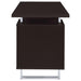 Lawtey 60-inch 2-drawer Office Computer Desk Cappuccino