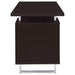 Lawtey 60-inch 2-drawer Office Computer Desk Cappuccino