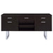 Lawtey 5-drawer Home Office Storage Credenza Cappuccino