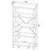 Analiese 63-inch 4-shelf Bookshelf Rustic Nutmeg